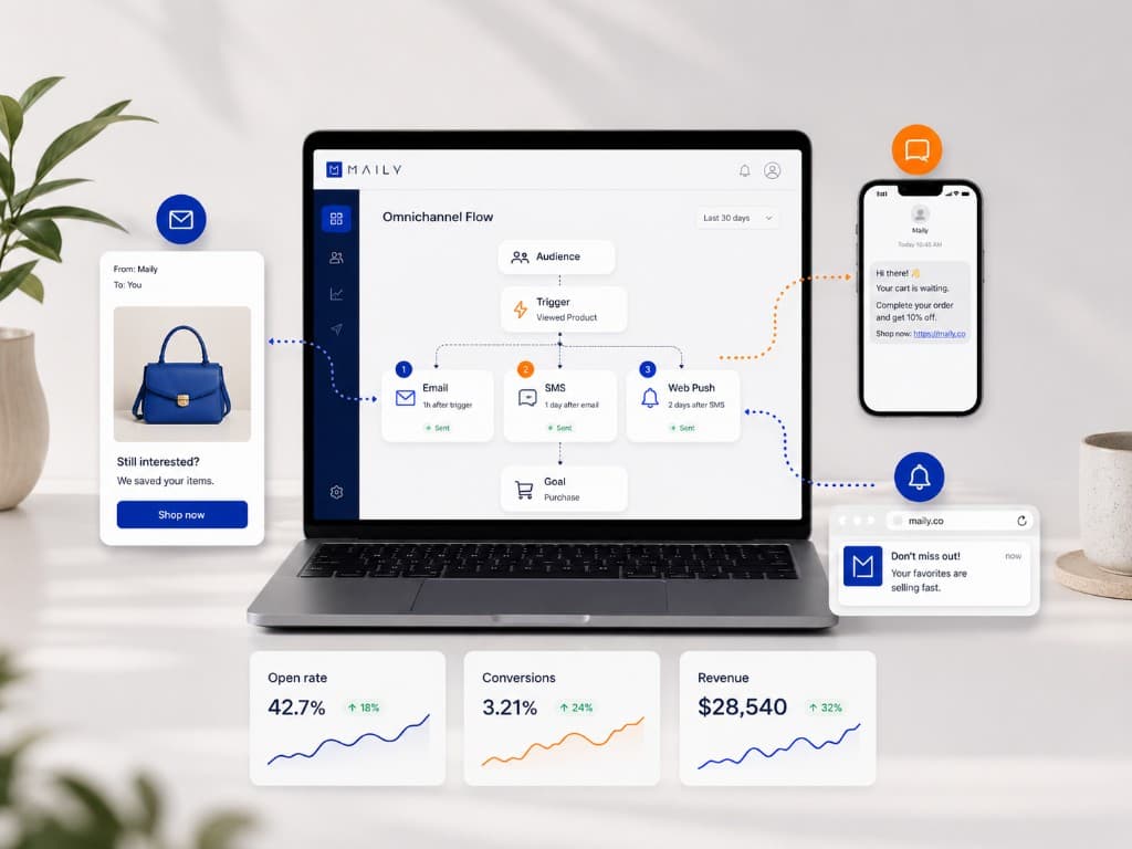 Maily daugiakanalės (omnichannel) komunikacijos skydelis